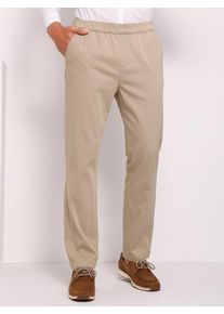 Schlupfjeans CLASSIC, Herren, Gr. 46, Normalgr&ouml;&szlig;en, beige, 98% Baumwolle, 2% Elasthan, unifarben, lang, Jeans Schlupfjeans