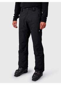 Skihose Brunotti "JIRON MEN SNOW PANTS", Herren, Gr. XL, N-Gr, schwarz, Obermaterial: 100% Polyester. Futter: 100% Polyamid. Wattierung: 100% Polyester, Hosen Skihose