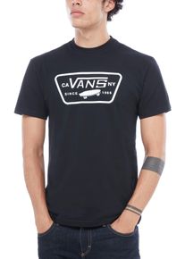 T-Shirt Vans "FULL PATCH", Herren, Gr. M, schwarz, Single Jersey, Obermaterial: 100% Baumwolle, Rundhals, Shirts T-Shirt