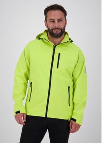 Softshelljacke LPO "ELLIOT PEAK III MEN", Herren, Gr. S (48), gr&uuml;n (lime), 96% Polyester; 4% Elasthan, mit Gummizug, Jacken Softshelljacke, auch in Gro&szlig;en Gr&ouml;&szlig;en erh&auml;ltlich