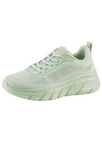 Sneaker Skechers "BOBS B FLEX HI-FLYING HI", Damen, Gr. 39, gr&uuml;n (mintgr&uuml;n, sage), Textil, Schuhe Sneaker, Trainingsschuh, Schn&uuml;rschuh, Freizeitschuh in veganer Verarbeitung