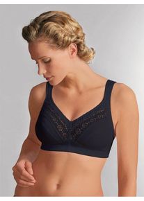 Entlastungs-BH Swegmark of Sweden, Damen, Gr. 100, Cup E, schwarz, 90% Baumwolle, 5% Elasthan, 5% Polyamid, BHs Entlastungs-BH