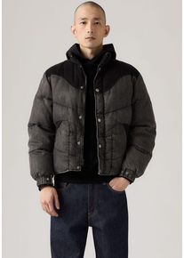 Levi's Steppjacke LEVI'S, Herren, Gr. S, hamilton heights, Jeans, Obermaterial: 100% Baumwolle, normal taillenbedeckt, mit Gummizug, Jacken Steppjacke, Western-Style