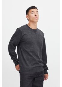 Rundhalspullover Blend "Pullover", Herren, Gr. M, schwarz, Strick, Obermaterial: 100% Polyester, unifarben, regular fit normal, Rundhals, B&uuml;ndchen, Pullover Rundhalspullover, Kunstfaser