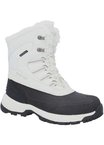 Winterstiefel Hi-Tec "Aviemore WP", Damen, Gr. 40, wei&szlig; (sanftes wei&szlig;, schwarz), Synthetik, mehrfarbig, Schuhe Winterstiefel, Snowboots, Winterboots, Winterschuhe, warm gef&uuml;ttert