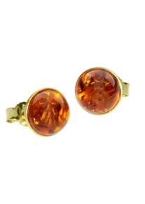 Paar Ohrstecker OSTSEE-SCHMUCK "- Classic 8 mm - Gold 333/000 - Bernstein" Gr. 9, gold (gold 333, goldfarben, gelb), Ohrringe, Damen, Gelbgold 333, Paar Ohrstecker