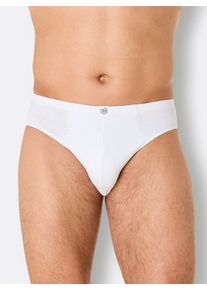 Slip, Herren, Gr. 5, 5 Stk., wei&szlig;, 100% Baumwolle, Unterhosen Slip