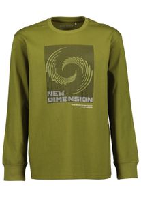 Langarmshirt Blue Seven "Blue Seven Langarmshirts", Jungen, Gr. 152, gr&uuml;n (7331, dk gr&uuml;n), 100% Baumwolle, normal, Rundhals, Shirts Langarmshirt