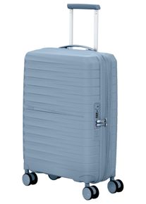 Hartschalen-Trolley American Tourister "FASTFORWARD, verschiedene Gr&ouml;&szlig;en und Farben", Damen, Gr. B/H/T: 40cm x 55cm x 20cm 36 l, blau (steel blau), Polypropylen, unifarben, Koffer Hartschalen-Trolley, Hartschalen-Koffer personalisierbar TSA-Schloss Volumenerweiterung