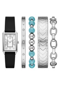 Quarzuhr Skechers "SETS", schwarz, Armbanduhren, Damen, Quarzuhr, Armbanduhr, Damenuhr, Ideal auch als Geschenk, analog