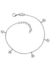 Armband Engelsrufer "Shiny", silber (silberfarben, kristallwei&szlig;, kristallwei&szlig;), Armb&auml;nder, Damen, 20cm, Silber 925 (Sterlingsilber), Armband, Made in Germany - mit Zirkonia (synth.)