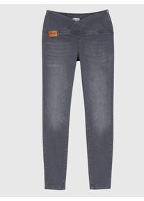 Bequeme Jeans Casual Looks, Damen, Gr. 225, Extrakurzgr&ouml;&szlig;en, schwarz (anthrazit, grau, denim), 81% Baumwolle, 17% Polyester, 2% Elasthan, unifarben, lang, Jeans Bequeme Jeans