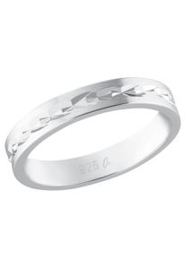 Fingerring Amor "Classy-Chic" Gr. 50, silber (silberfarben), Fingerringe, Damen, 50, Silber 925 (Sterlingsilber), 3mm, Fingerring