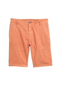 Bermudas Tom Tailor, Herren, Gr. 33, N-Gr, orange (brick orange), Obermaterial: 100% Baumwolle, unifarben, regular fit kniefrei, Hosen Bermudas, Sommerhose im Utility-Look