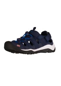 Outdoorsandale Trollkids "KIDS KRISTIANSAND SANDAL XT", M&auml;dchen, Gr. 32, blau (navy, medium blau), Synthetik, Textil, mehrfarbig, Schuhe Outdoorsandale