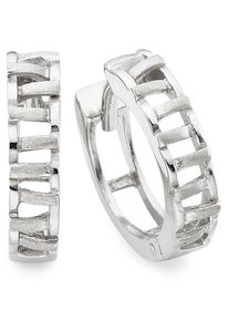 Paar Creolen Bruno Banani "Schmuck Geschenk Silber 925 Ohrschmuck Ohrringe", silber (silberfarben), Ohrringe, Damen, 14mm, Silber 925 (Sterlingsilber), Paar Creolen