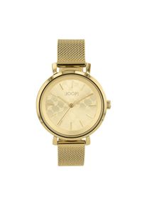 JOOP! Quarzuhr JOOP, gold (goldfarben), Armbanduhren, Damen, Quarzuhr, Armbanduhr, Damenuhr, Edelstahlarmband, analog