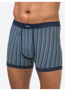 King&acute;S Club Schl&uuml;pfer KINGS CLUB, Herren, Gr. 10, 2 Stk., blau (marine, bedruckt), 100% Baumwolle, Unterhosen Schl&uuml;pfer