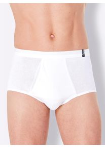 King&acute;S Club Slip KINGS CLUB, Herren, Gr. 12, 3 Stk., wei&szlig; (3x wei&szlig;), 100% Baumwolle, Unterhosen Slip