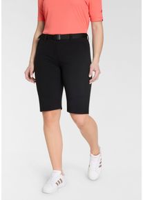 Bermudas Maier Sports "D GG Outdoorhose", Damen, Gr. 46, N-Gr, schwarz, Web, Obermaterial: 90% Polyamid, 10% Elasthan, unifarben, Hosen Bermudas