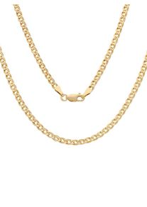 Gliederkette Lady, gold (gelbgold 375), Halsketten, Damen, 45, Gold Metall, L: 45, Gold, Metall, Gliederkette