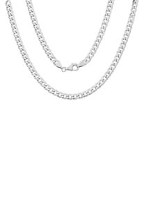 Kette ohne Anh&auml;nger Firetti "Schmuck Geschenk Silber 925 Halsschmuck Halskette Panzerkette" Gr. 60, silber (silberfarben), Halsketten, Damen, 60, Silber 925 (Sterlingsilber), B: 4,8mm, Kette ohne Anh&auml;nger, B:4,8mm