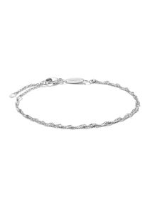 Armband Thomas Sabo "Singapur-Armband" Gr. 19, silber (silberfarben), Armb&auml;nder, Damen, 19, Silber 925 (recycelt), Armband