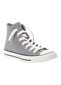 Sneaker Converse "CHUCK TAYLOR ALL STAR COLORFUL SUEDE", Herren, Gr. 37, schwarz (classic grau, egret, schwarz), Leder, Schuhe Sneaker
