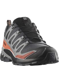 Trailrunningschuh Salomon "XA PRO 3D V9 GORE-TEX", Herren, Gr. 46, schwarz (turbulence, schwarz, burnt ochre), Synthetik, Textil, Schuhe Trailrunningschuh, wasserdicht