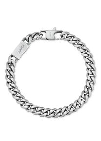 JOOP! Edelstahlarmband JOOP "2026989", silber (edelstahlfarben), Armb&auml;nder, Herren, 21cm, Edelstahl, Edelstahlarmband