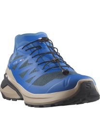 Laufschuh Salomon "XA META MADE IN FRANCE", Damen, Gr. 41, french blau, oxford tan, asphalt, Synthetik, Textil, Schuhe Laufschuh
