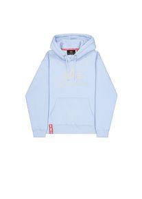 Hoodie Alpha Industries "Basic Hoodie BL", Herren, Gr. XXL, artic blau, Obermaterial: 80% Baumwolle, 20% Polyester, regular fit, Sweatshirts Hoodie