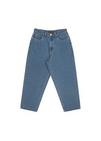 Outdoorhose Santa Cruz "BIG PANTS", Herren, Gr. 30, N-Gr, blau (mid blau), Obermaterial: 94% Baumwolle, 6% Polyester, Hosen Outdoorhose, f&uuml;r vielseitige Aktivit&auml;ten im Freien, aus Baumwolle und Polyester