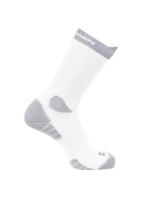 Socken Salomon "AERO CREW", Damen, Gr. 45-47, wei&szlig;, Obermaterial: 71% Polyamid, 27% Polypropylen, 2% Elasthan, Socken Socken