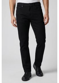 Straight-Jeans Pepe Jeans "CASH", Damen, Gr. 30, L&auml;nge 32, schwarz, Denim/Jeans, Obermaterial: 98% Baumwolle, 2% Elasthan, straight fit lang, Jeans Straight-Jeans, im 5-Pocket-Stil