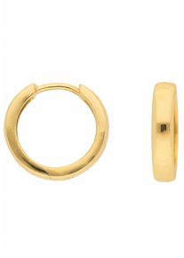 Adelia&acute;s Paar Creolen ADELIA&acute;S "333 Gold Ohrringe Creolen &Oslash; 15 mm", gold, Ohrringe, Damen, Gelbgold 333, Paar Creolen