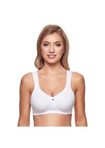 B&uuml;gelloser BH SuSa "Capri", Damen, Gr. 80, Cup F, wei&szlig;, Obermaterial: 40% Baumwolle, 30% Elasthan, 30% Polyamid, unifarben, BHs B&uuml;gelloser BH, vorgeformte Cups, Mikrofaser, Komfort-Tr&auml;ger, bequem