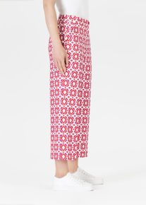 3/4-Hose Stehmann, Damen, Gr. 46, N-Gr, grenadine,2701, Web, Obermaterial: 95% Polyester, 5% Elasthan, gemustert, 3/4-L&auml;nge, Hosen 3/4-Hose, mit grafischem Muster