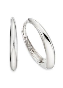 Paar Creolen Bruno Banani "Schmuck Geschenk Silbercreolen", silberfarben, Ohrringe, Damen, 16,2mm, Silber 925 (Sterlingsilber), Paar Creolen