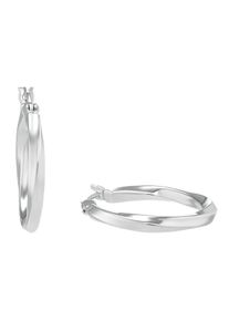 Paar Creolen Amor "9959525", silber (silberfarben), Ohrringe, Damen, Silber 925 (Sterlingsilber), Paar Creolen