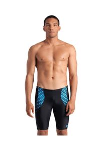 Badehose arena "arena Feel Herren Openings Jammer Badehose", Herren, Gr. 9 (XXXL), N-Gr, schwarz (schwarz, turquoise), Obermaterial: 80% Polyamid, 20% Elasthan, Badehosen Badehose