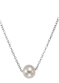 Perlenkette Firetti "Schmuck Geschenk Halsschmuck Halskette Perle", bunt (silberfarben, wei&szlig;), Halsketten, Damen, Perlen Silber 925 (Sterlingsilber), L: 47 B: 1mm, Perlen, Silber 925 (Sterlingsilber), Perlenkette, mit S&uuml;&szlig;wasserzuchtperle, B:1mm