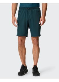 Shorts Joy Sportswear "SHORTS MAREK", Herren, Gr. 54, N-Gr, blau (schwarz teal), Obermaterial: 90% Polyester, 10% Elasthan, Hosen Shorts
