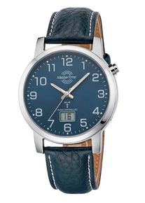 Funkuhr, blau, Armbanduhren, Damen, Funkuhr