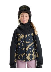 Snowboardjacke Roxy "Free Jet Block 10K", M&auml;dchen, Gr. 12, fennel seed big flower rg, Obermaterial: 100% Microfaser;, Jacken Snowboardjacke
