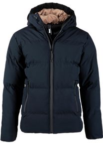 Steppjacke DEPROC Active "GILMOUR LRN Men", Herren, Gr. S (48), blau (navy), 100% Polyester, bequem, mit innenliegendem Gummizug, Jacken Steppjacke, auch in Gro&szlig;en Gr&ouml;&szlig;en erh&auml;ltlich