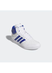 Sneaker adidas Sportswear "HOOPS 4.0 MID", Herren, Gr. 42, wei&szlig; (cloud wei&szlig;, royal blau, grau two), Synthetik, Schuhe Sneaker