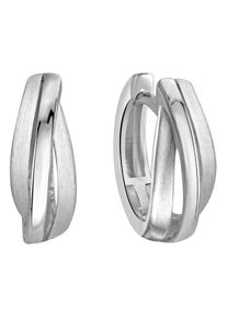 Paar Creolen Firetti "Schmuck Geschenk Silber 925 Ohrschmuck verschlungen", silber (silberfarben), Ohrringe, Damen, 13mm, Silber 925 (Sterlingsilber), Paar Creolen
