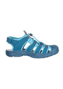 Outdoorsandale Trollkids "KIDS KVALVIKA SANDAL", M&auml;dchen, Gr. 39, bunt (dolphin blau, spicy rot), Synthetik, mehrfarbig, Schuhe Outdoorsandale