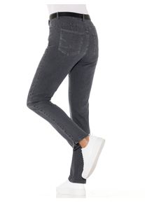 Bequeme Jeans, Damen, Gr. 36, Normalgr&ouml;&szlig;en, schwarz (anthrazit, grau, denim), 99% Baumwolle, 1% Elasthan, unifarben, lang, Jeans Bequeme Jeans